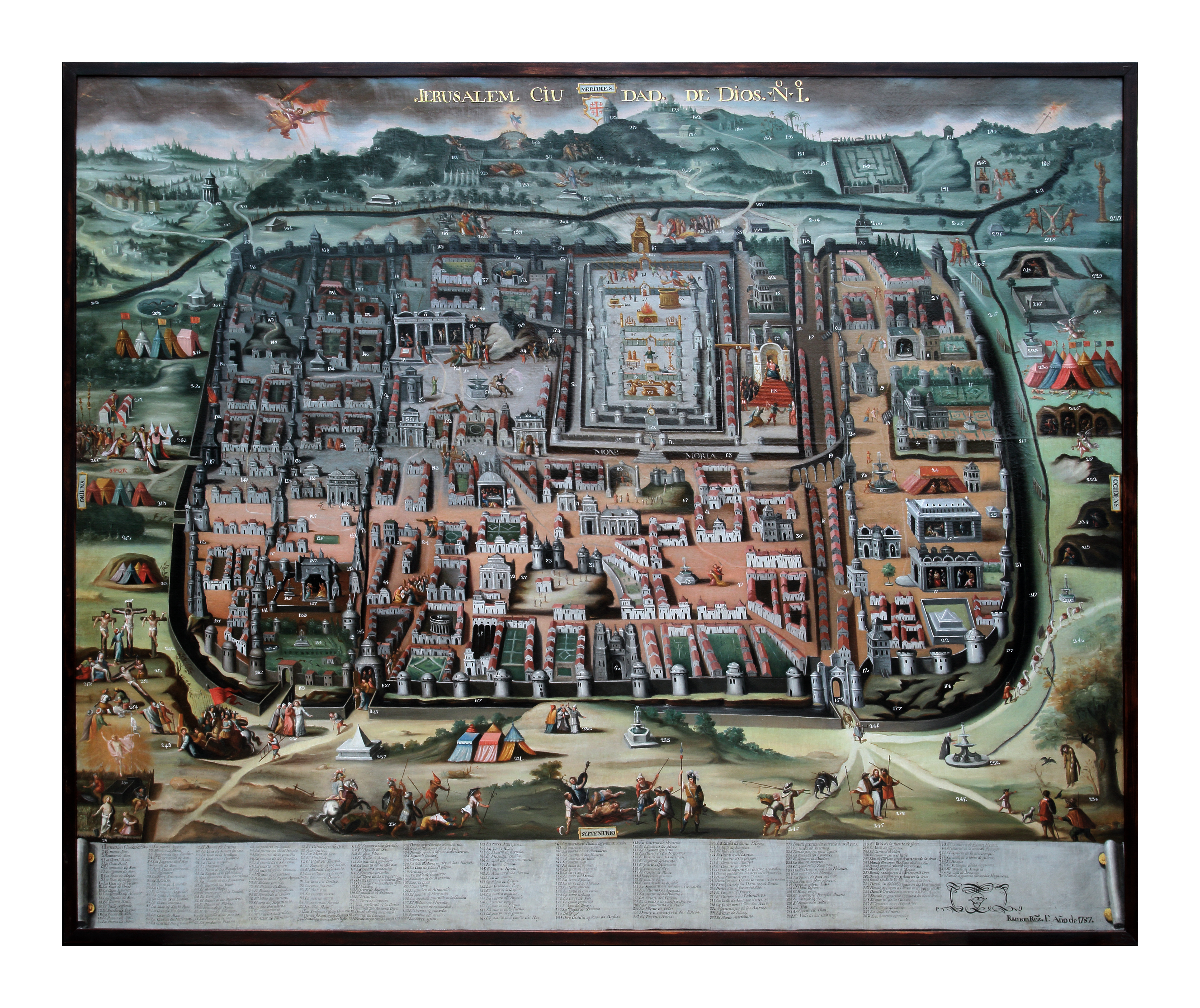A Spectacular ‘View of Jerusalem’ / ‘Map’